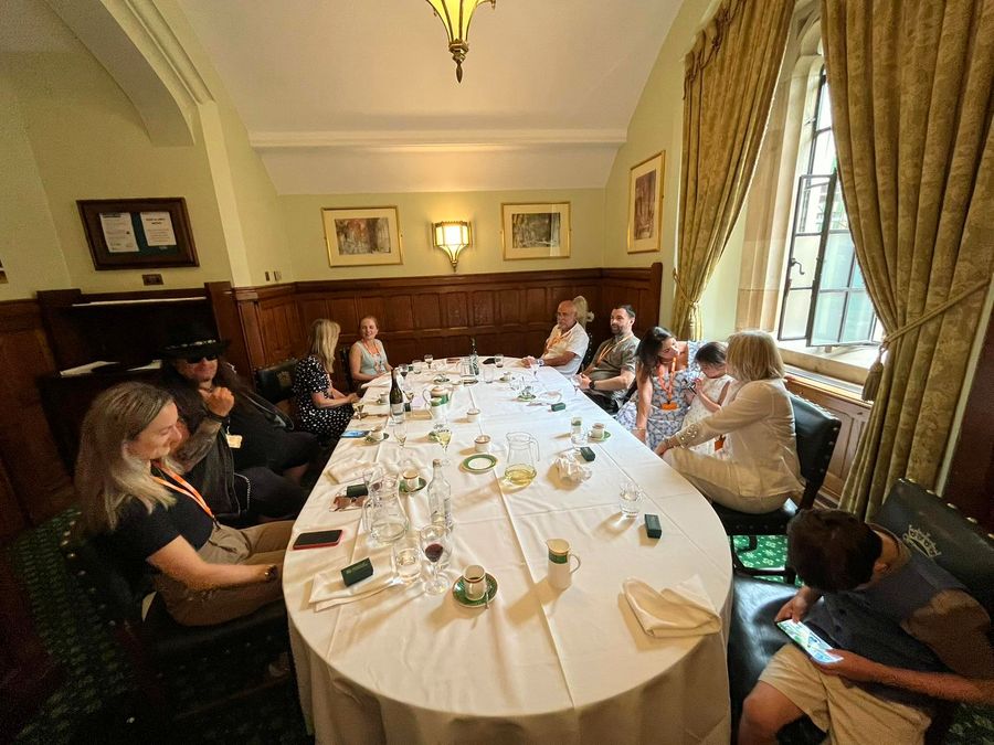 The celebration dinner